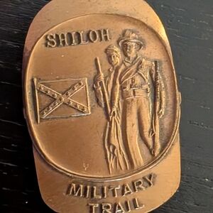 Shiloh Military Trail Medal with Blue Ribbon